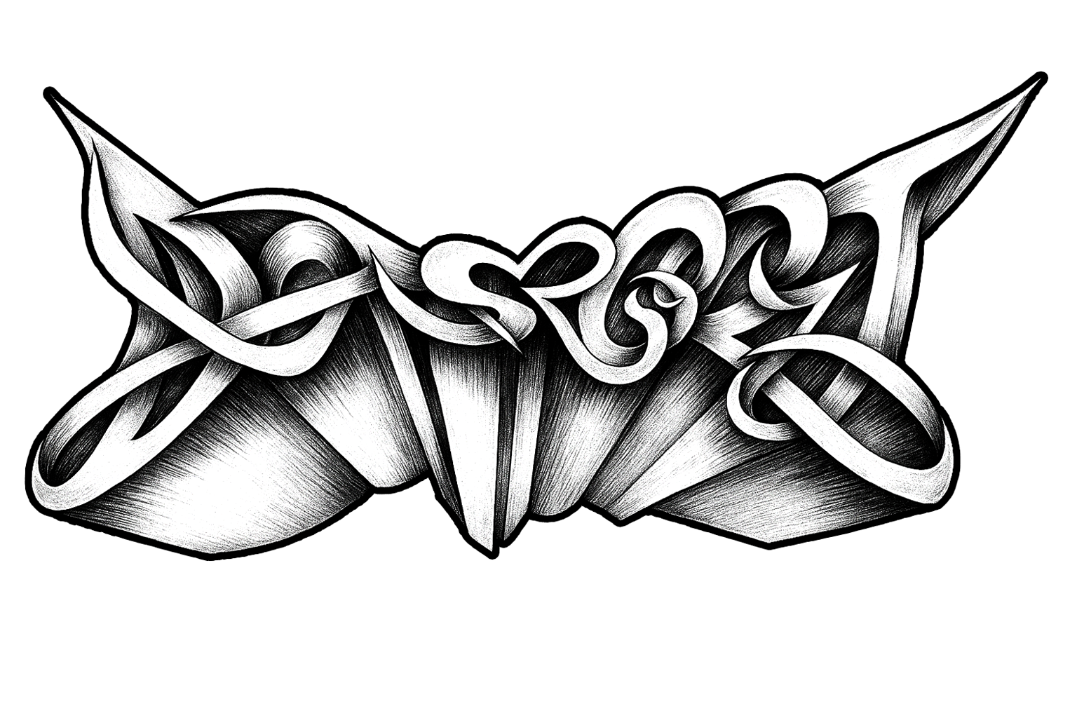 BLUZA "KANGURKA" - GRAFFITI "OSTRE" - obrazek 4